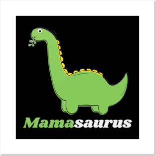 mamasaurus funny Happy Mothers Day 2024 Mommy Shirt Gift from Son Birthday Women Posters and Art